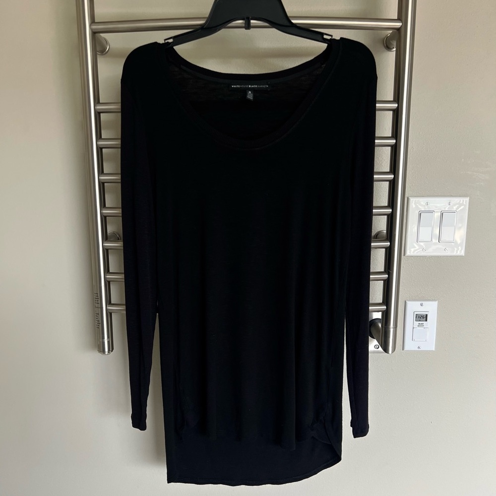 White House Black Market Tunic Tee Size M